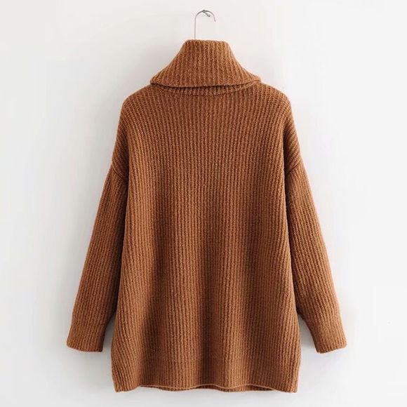 Turtleneck Sweater Dress - Picture 7 of 15